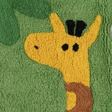 Ixia Zeleni periv pamučan dječji tepih 100x135 cm Animals – | shoptok.hr