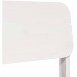  Vrtne stolice 2 kom bijele 60x52,5x72 cm od masivne borovine | shoptok.hr