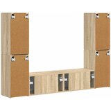  Set TV komoda 6 pcs Sonoma hrast Konstruirano drvo | shoptok.hr