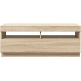 TV ormarić s LED svjetlima boja hrasta sonome 100 x 35 x 40 cm | shoptok.hr