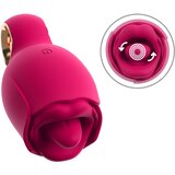 You2Toys Oral Fun Vibrator Licking and Vibrating Tongue Red Cene