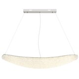 Globo 68524-40 - LED luster na sajli, prigušiva KRISTALLA LED/40W/230V sjajni hrom + daljinski upravljač | Eponuda.com