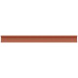  Stenska polica 4 pcs Rdeča 100 x 9 x 3 cm Konstruiran les, (5000201088) | Shoptok.si