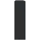 vidaXL Kopalniška omarica z ogledalom z LED lučko črna 45x13x52 cm | Shoptok.si