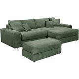 Livetastic KOTNA GARNITURA S POSTELJNO F, zelena tekstil | Shoptok.si