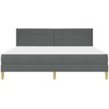  Okvir kreveta s madracem Tamno siva 180 x 200 cm tkanina | shoptok.hr