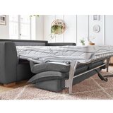 Bobochic Paris Siva sklopiva sofa od samta 225 cm Augustin – | shoptok.hr