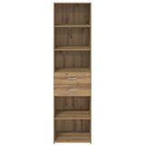  Highboard Umjetnički hrast 50 x 42,5 x 185 cm Konstruirano drvo | shoptok.hr