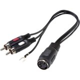 SpeaKa Professional SpeaKa Professional-Audio adapter\, 5-polni diodni ženski konektor (DIN)/2xčinč moški konektor, (20411420) Cene