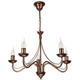  Luster na lancu ANTON 5xE14/15W/230V bronzan | Eponuda.com