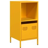 Maison Chic Komoda - Predalnik gorčično rumena 35x39x73,5 cm hladno valjano jeklo, (21720575) | Shoptok.si