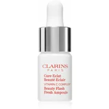 Clarins Beauty Flash Fresh Ampoule posvjetljujući serum s vitaminom C 8 ml