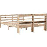  Okvir kreveta s uzglavljem 120x190 cm od borovine | shoptok.hr