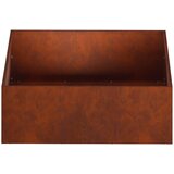 Vrtna saksija 2 kom. Rđa 60 x 60 x 20 cm Otporni čelik | shoptok.hr