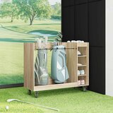 Golf ormar s kotačem Jednobojno Sonoma hrast 120 x 45 x 98 cm | shoptok.hr