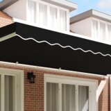 vidaXL Tenda Valance za 6 m Okvir Crna 5.8x0.2 m | shoptok.hr