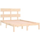  Okvir za krevet od masivnog drva 180 x 200 cm 6FT veliki bračni | shoptok.hr
