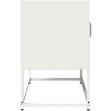 vidaXL TV omarica Bela 68x39x60,5 cm Hladno valjano jeklo | Shoptok.si