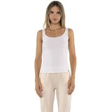 Leone 1947 Majice brez rokavov Woman Tank Rib Chic Bela | Shoptok.si