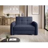 ELTAP Temno modra raztegljiva/s prostorom za shranjevanje sedežna garnitura iz šenilje 102 cm Laine – | Shoptok.si