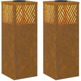  Solarna LED svjetlost za stazu 2 pcs Bronzana | shoptok.hr