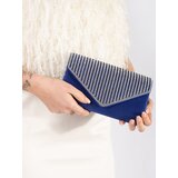 Shelvt Blue small clutch bag decorated with crystals | Shoptok.si