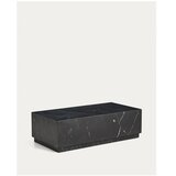 Kave Home Crni mramorni stolić za kavu 50x100 cm Sorein – | shoptok.hr