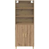  Highboard Umjetnički hrast 69,5 x 32,5 x 180 cm | shoptok.hr