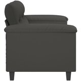  Dvosjed tamnosivi 140 cm od mikrovlakana | shoptok.hr