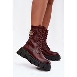 Boto Insulated workery women's with ornament Bordeaux Melisse | shoptok.hr