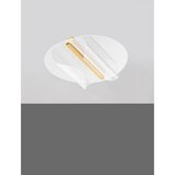 Nova Luce Aluminijasta LED zatemnitvena stropna svetilka v zlati barvi 55x45 cm Valentin – | Shoptok.si