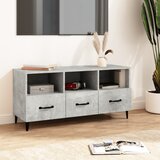 TV ormarić boja betona 102 x 35 x 50 cm od konstruiranog drva | shoptok.hr