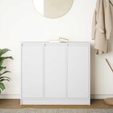  Komoda bijela 85x34x76 cm od konstruiranog drva | shoptok.hr