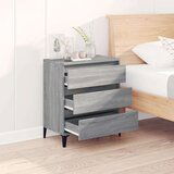  Komoda siva sonoma 60x35x70 cm inženirski les, (20654821) | Shoptok.si