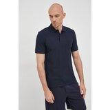 Boss Bombažen polo mornarsko modra barva | Shoptok.si