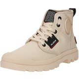 Palladium Visoke tenisice 'PAMPA PATCH' svijetlobež / crvena / crna / bijela | shoptok.hr