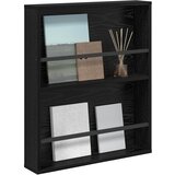  Polica za časopise Crni hrast 60 x 12 x 70 cm Konstruirano drvo | shoptok.hr