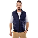 Glano Men's quilted vest - dark blue | Shoptok.si