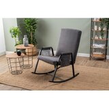 Atelier Del Sofa Oden Single - Grey Grey Rocking Chair | Eponuda.com