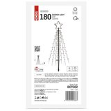 Emos LED božična jelka kovinska, 180 cm, zunanja in notranja, hladna bela, časovnik DCTC02 | Shoptok.si