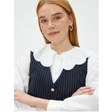 Koton Baby Collar Shirt Embroidery Detailed Cotton