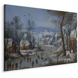  Slika - Pieter Brueghel the Younger – Winter Landscape with a Bird Trap 30x20 Na talijanskom platnu | shoptok.hr
