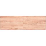 Stolna ploča svjetlosmeđa 160x50x(2-6) cm tretirana hrastovina | shoptok.hr