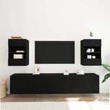  Set TV komoda 2 pcs Crna 40 x 30 x 60,5 cm Konstruirano drvo | shoptok.hr
