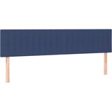  s oprugama i madracem plavi 120 x 190 cm od tkanine | shoptok.hr