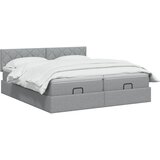  Krevet od pjene s madracem i LED-om Svjetlosiva 180 x 200 cm | shoptok.hr