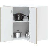  Kuhinjska stenska kotna omarica Kalmar artisan hrast inž. les, (22010375) | Shoptok.si