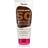 Fanola color mask hranljiva i obojena maska za kosu 200 ml nijansa sensual chocolate | shoptok.hr