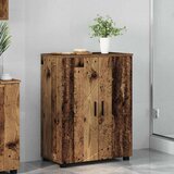  Kupaonski ormar s pohranom s vratima Staro drvo 60 x 35 x 80 cm | shoptok.hr