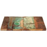  Pravokutna stolna ploča 60 x 80 cm 25 - 27 mm obnovljeno drvo | shoptok.hr